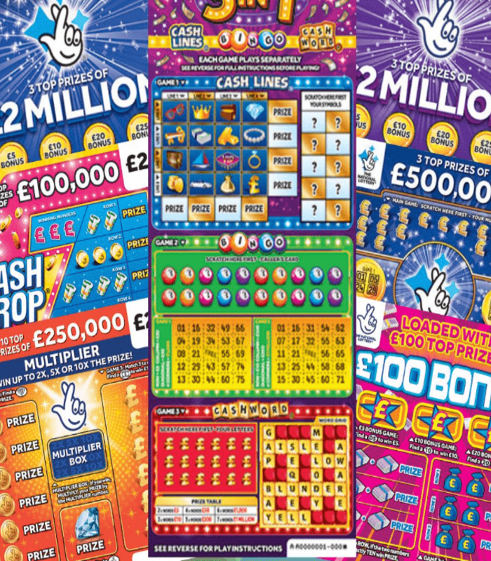 £300 Scratch cards